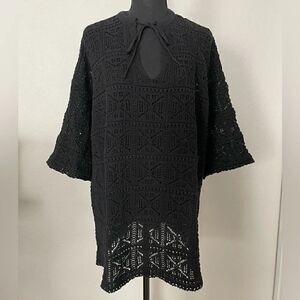 NWT Zara Pointelle Knit Tunic
